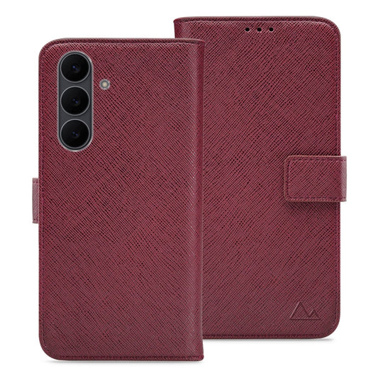 My Style Flex Wallet For Samsung Galaxy S25 Fe 5G Bordeaux - 123TelecomShop