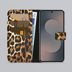 My Style Flex Wallet For Samsung Galaxy S25 Fe 5G Wild Leopard - 123TelecomShop