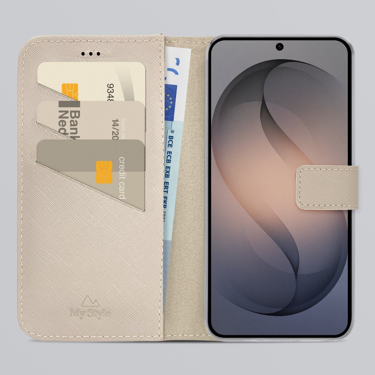 My Style Flex Wallet For Samsung Galaxy S26 5G Warm Taupe - 123TelecomShop