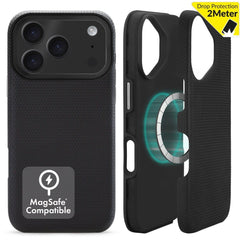 My Style Magsafe Tough Case For Apple Iphone 17 Pro Black - 123TelecomShop