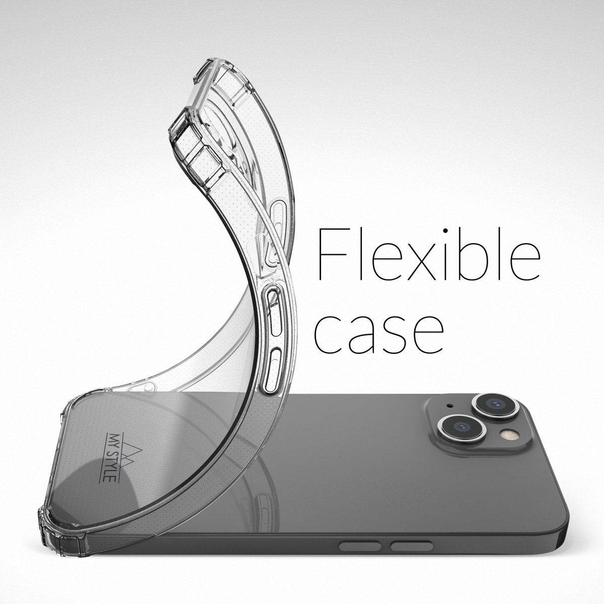 My Style Protective Flex Case For Apple Iphone 15 Pro Max Clear - 123TelecomShop
