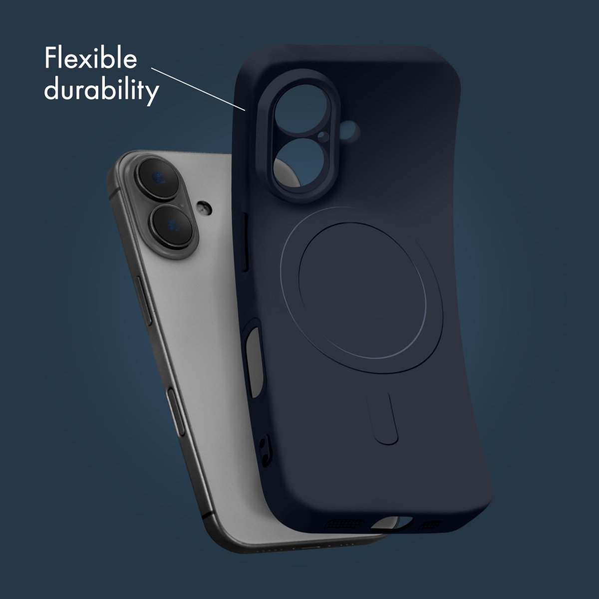 My Style Protective Flex Magsafe Compatible Case For Apple Iphone 16 Pro Max Midnight Blue - 123TelecomShop