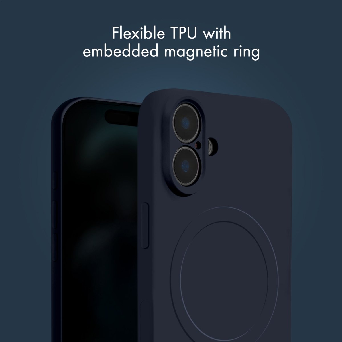 My Style Protective Flex Magsafe Compatible Case For Iphone 17 Midnight Blue - 123TelecomShop