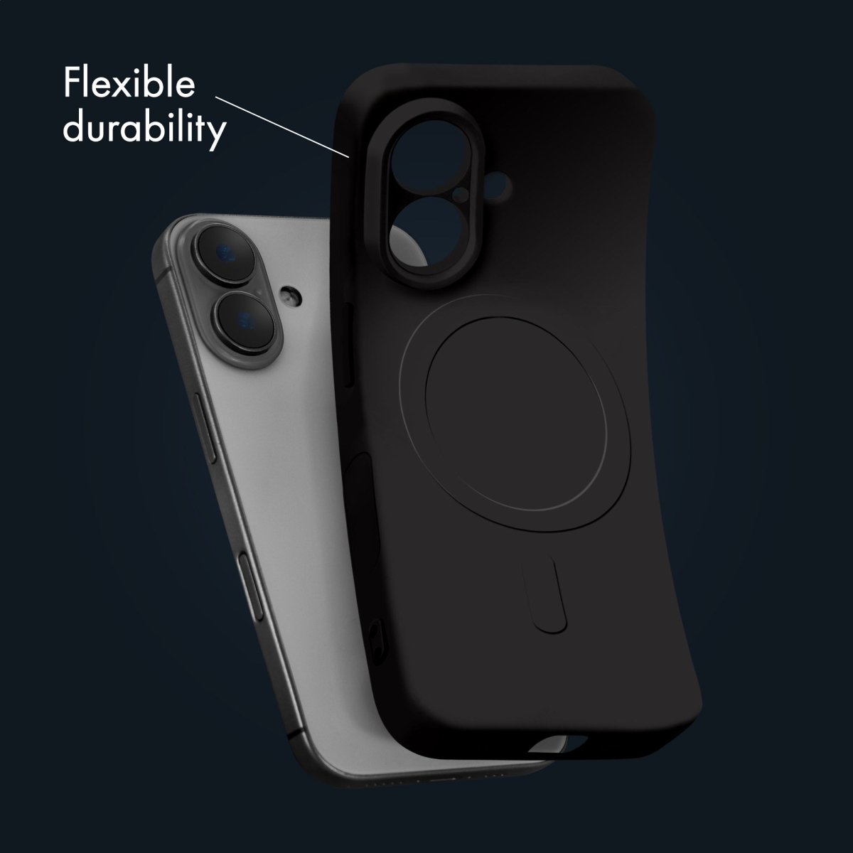 My Style Protective Flex Magsafe Compatible Case For Iphone 17 Pro Max/18 Pro Max Black - 123TelecomShop