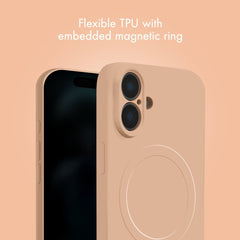 My Style Protective Flex Magsafe Compatible Case For Iphone 17 Pro Max/18 Pro Max Soft Pink - 123TelecomShop