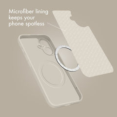 My Style Protective Flex Magsafe Compatible Case For Samsung Galaxy S25 Fe 5G Antique White - 123TelecomShop