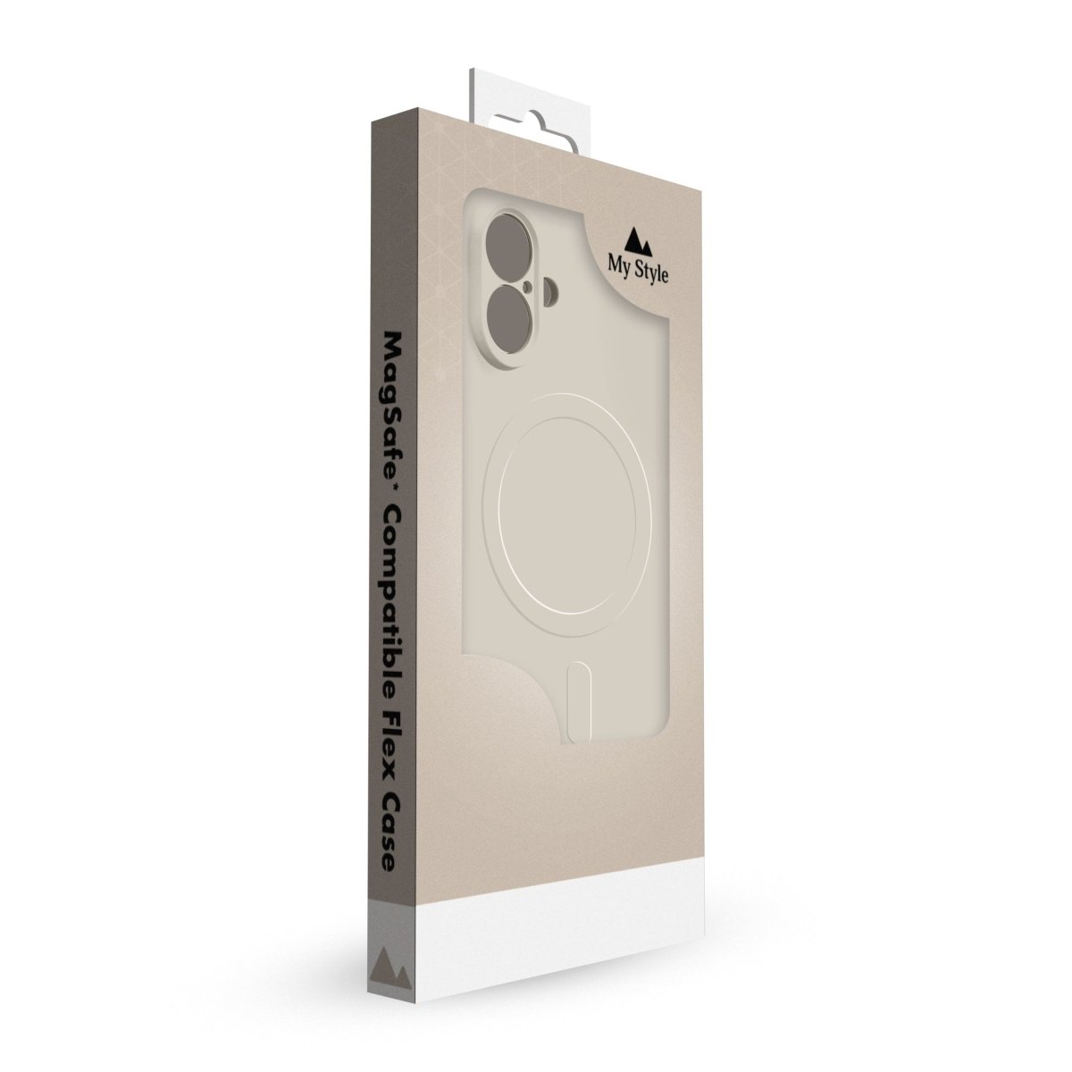 My Style Protective Flex Magsafe Compatible Case For Samsung Galaxy S25 Fe 5G Antique White - 123TelecomShop