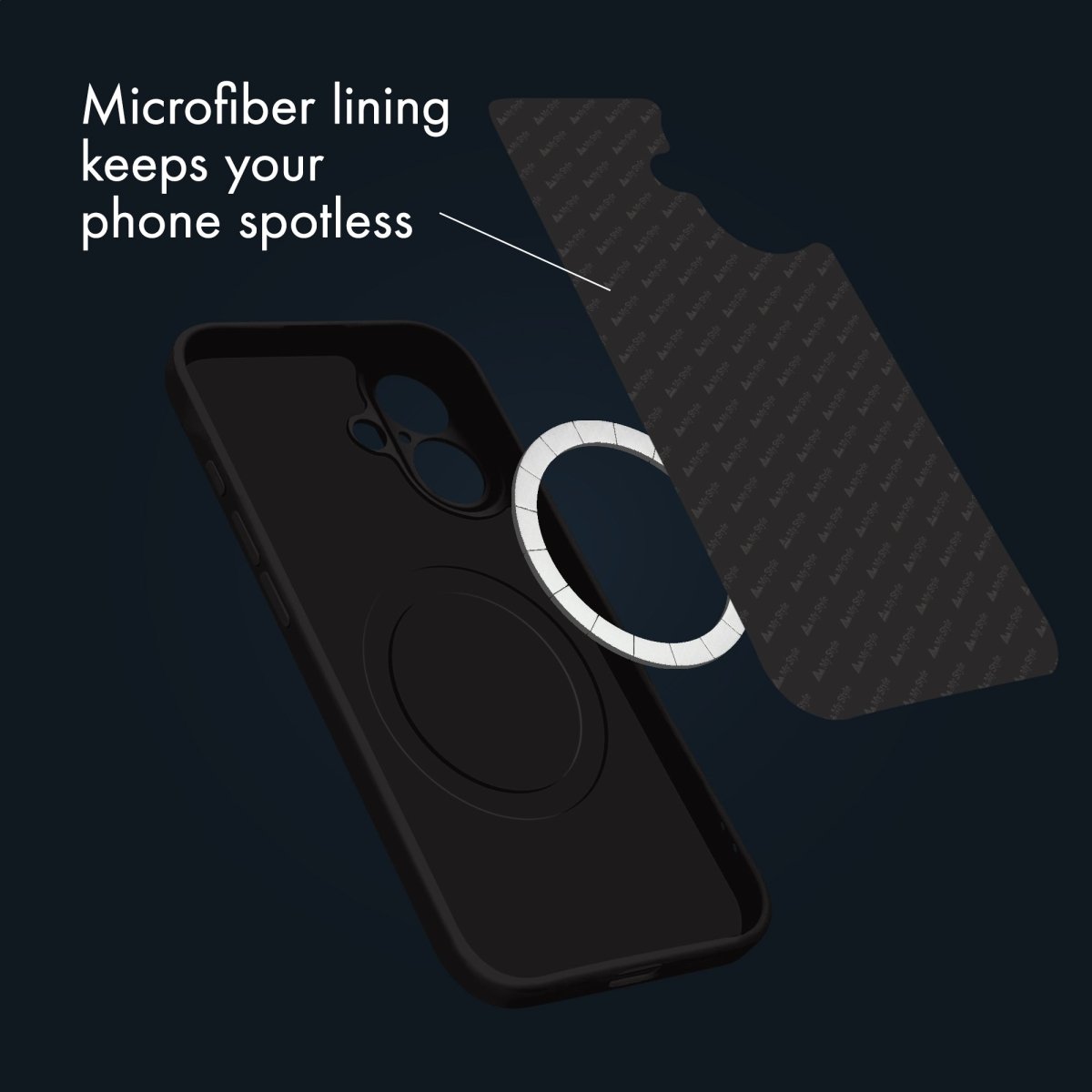 My Style Protective Flex Magsafe Compatible Case For Samsung Galaxy S25 Fe 5G Black - 123TelecomShop