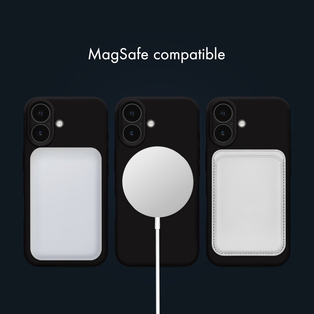 My Style Protective Flex Magsafe Compatible Case For Samsung Galaxy S25 Fe 5G Black - 123TelecomShop