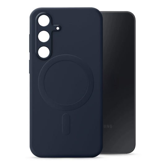 My Style Protective Flex Magsafe Compatible Case For Samsung Galaxy S25 Fe 5G Midnight Blue - 123TelecomShop