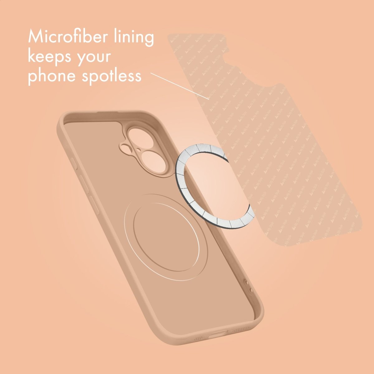 My Style Protective Flex Magsafe Compatible Case For Samsung Galaxy S25 Fe 5G Soft Pink - 123TelecomShop