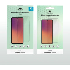 My Style Tempered Glass Screen Protector For Apple Iphone 16 Pro Max/17 Pro Max Clear (10 - Pack) - 123TelecomShop