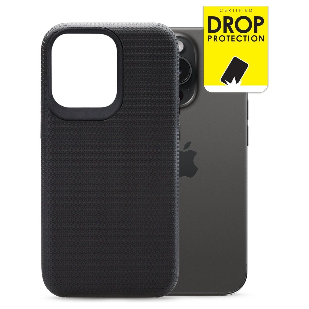 My Style Tough Case For Apple Iphone 15 Pro Black - 123TelecomShop