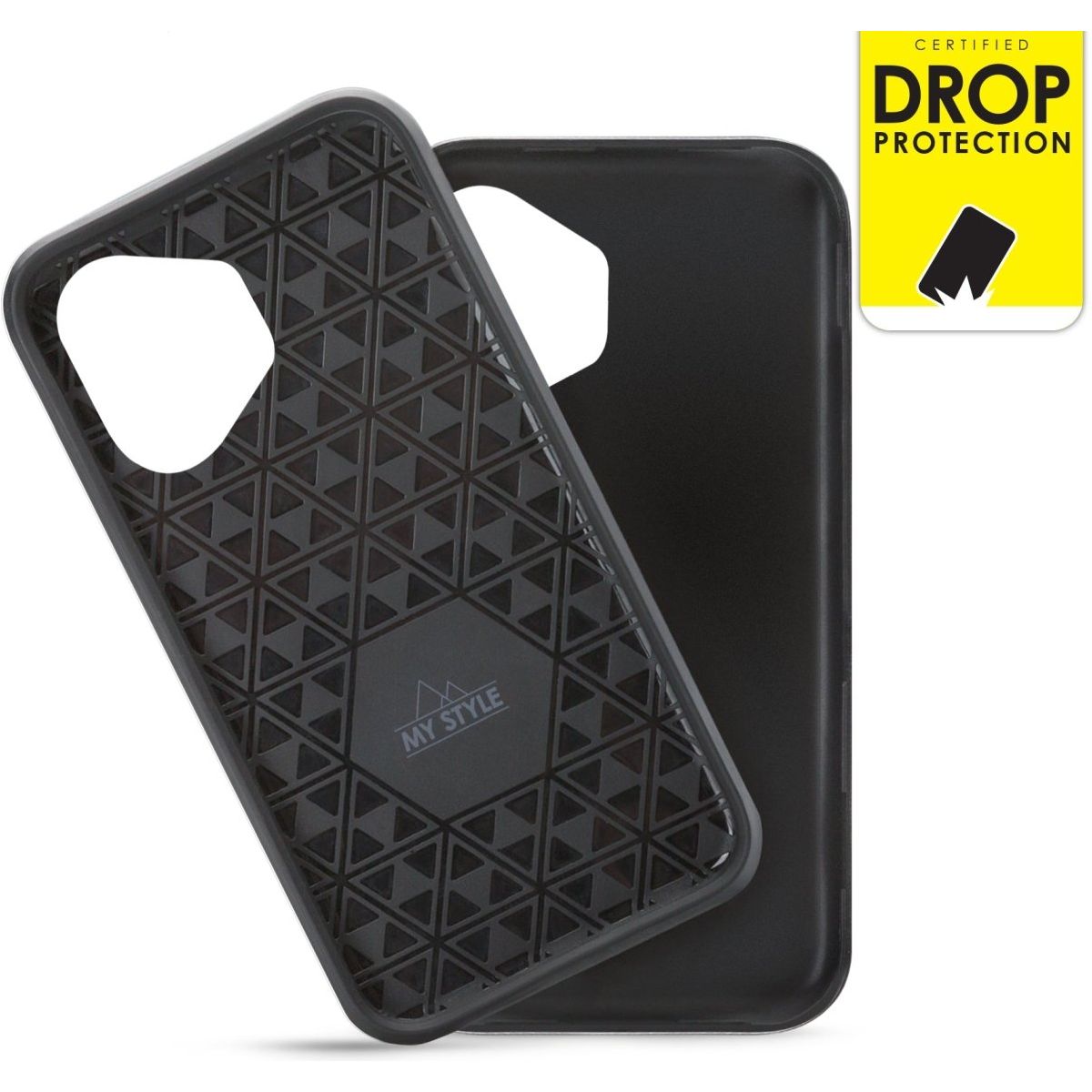 My Style Tough Case For Apple Iphone 16 Black - 123TelecomShop
