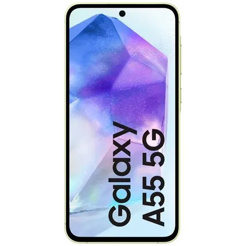 Nieuwe Samsung Galaxy A55 5G - 128GB - Geel - Los Toestel - 123TelecomShop