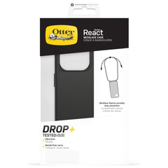 Otterbox React Series Necklace Magsafe Apple Iphone 15 Pro Black - 123TelecomShop
