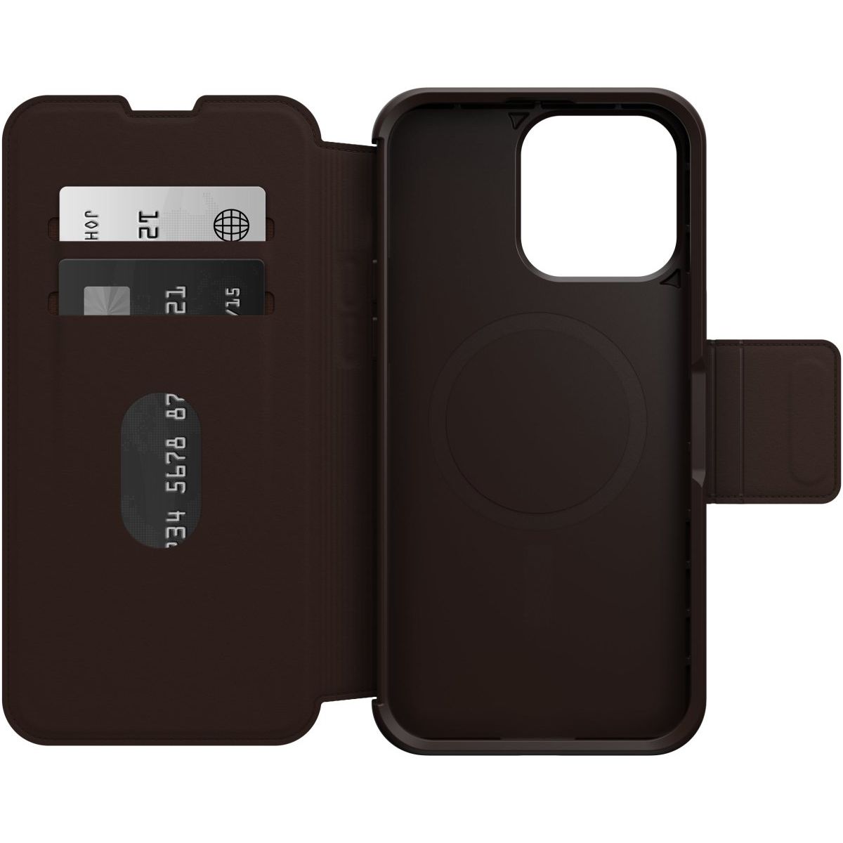 Otterbox Strada Magsafe Apple Iphone 15 Pro Max Espresso Brown - 123TelecomShop