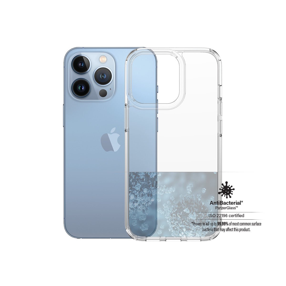 PanzerGlass Apple iPhone 13 Pro HardCase, Transparant - 123TelecomShop