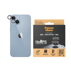 PanzerGlass Apple iPhone 14/14 Plus Hoops Camera Protector, Zwart - 123TelecomShop