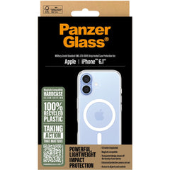 PanzerGlass Apple iPhone 16 MagSafe HardCase, Transparant - 123TelecomShop