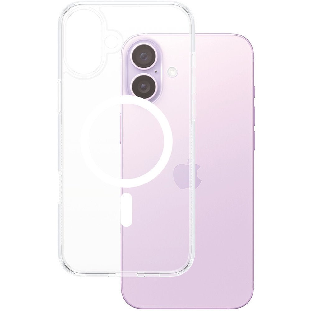 PanzerGlass Apple iPhone 16 Plus MagSafe HardCase, Transparant - 123TelecomShop