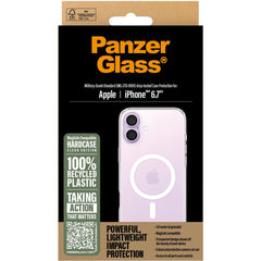 PanzerGlass Apple iPhone 16 Plus MagSafe HardCase, Transparant - 123TelecomShop