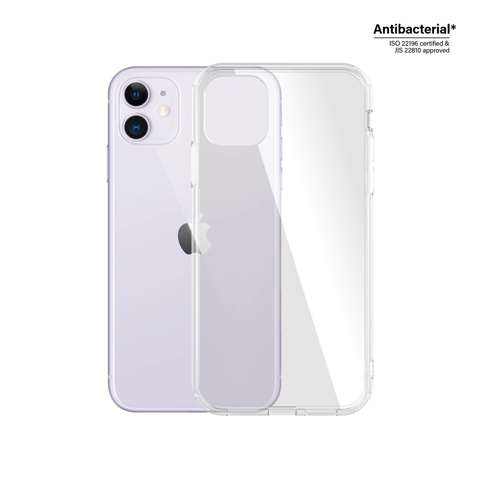 PanzerGlass Apple iPhone Xr/11 HardCase, Transparant - 123TelecomShop