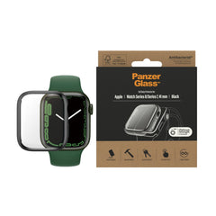 PanzerGlass Apple Watch Screenprotector 7/8/9 41MM, Zwart - 123TelecomShop