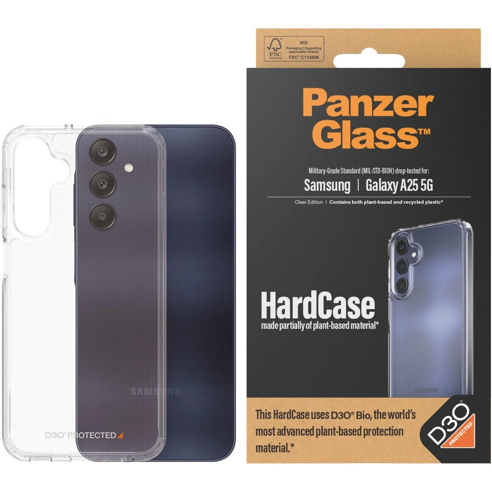 PanzerGlass Samsung A25 HardCase D30, Transparant - 123TelecomShop