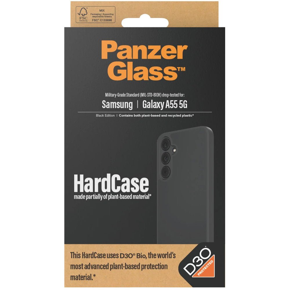 PanzerGlass Samsung A35 HardCase D30, Zwart - 123TelecomShop