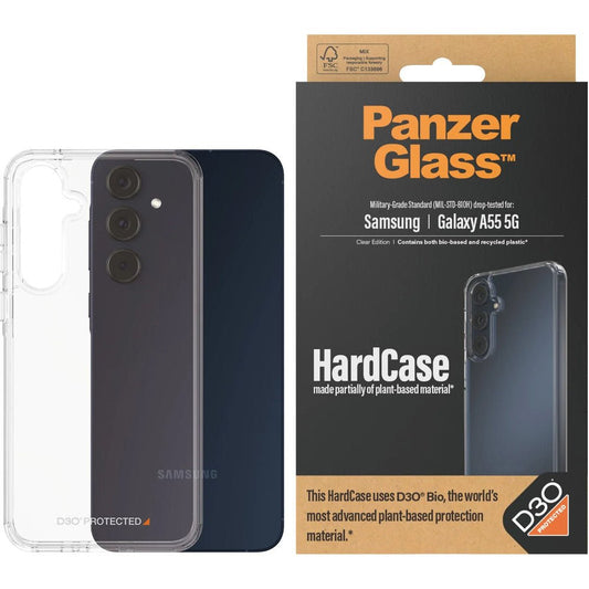 PanzerGlass Samsung A55 HardCase D30, Transparant - 123TelecomShop