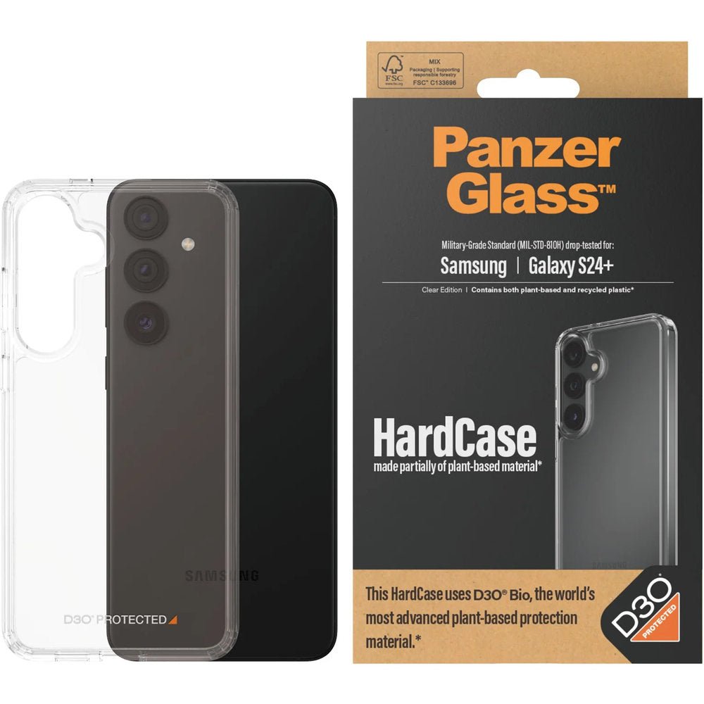 PanzerGlass Samsung S24 Plus HardCase D30, Transparant - 123TelecomShop