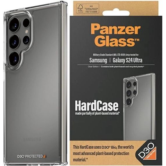 PanzerGlass Samsung S24 Ultra HardCase D30, Transparant - 123TelecomShop