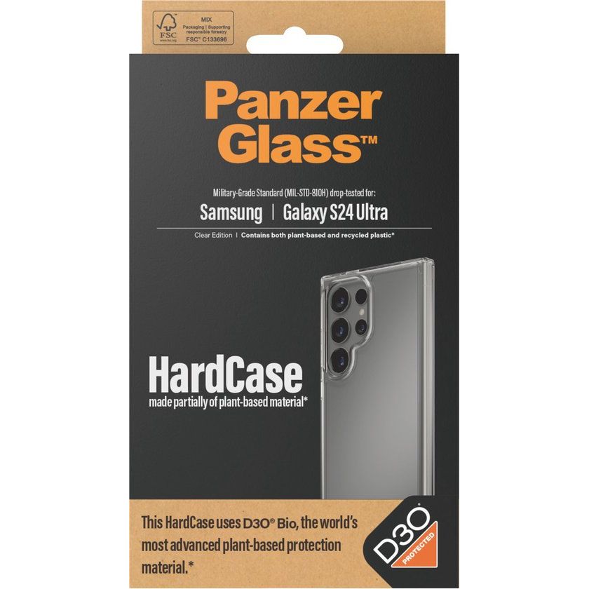 PanzerGlass Samsung S24 Ultra HardCase D30, Transparant - 123TelecomShop