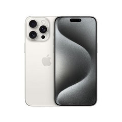 Refurbished iPhone 15 Pro Max 256GB - Wit - Nieuwstaat - 123TelecomShop