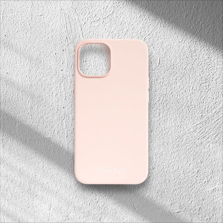 SafeByB iPhone 15 MagSafe Siliconen Case - Blush Roze - 123TelecomShop