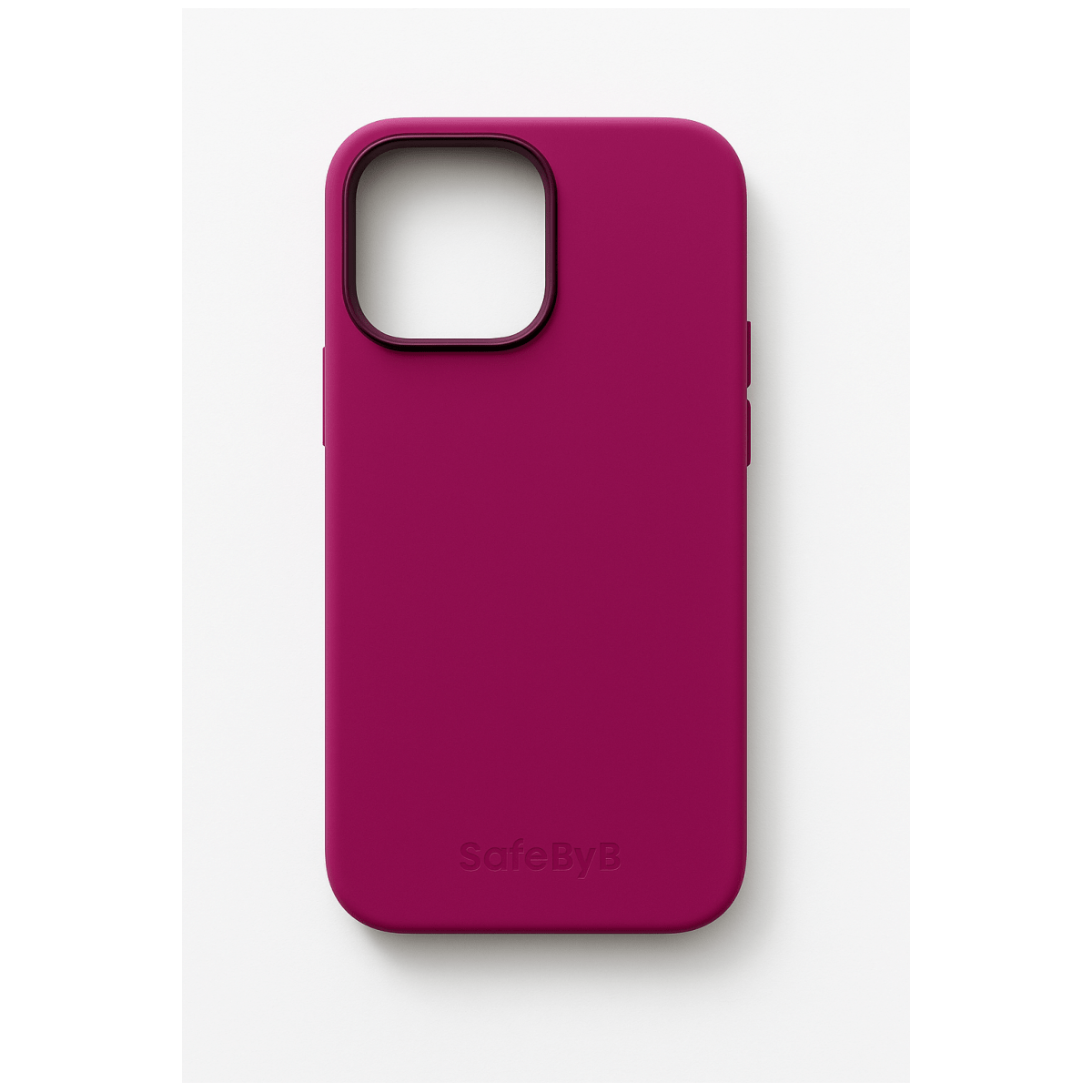 SafeByB iPhone 16 Pro Siliconen Case - Diffuse Mood Red - 123TelecomShop