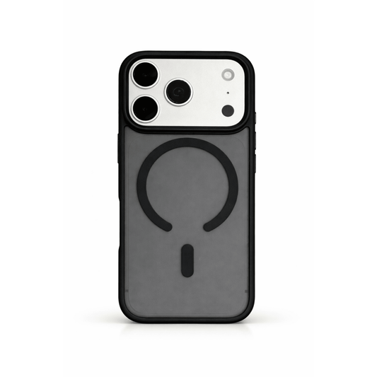 SafeByB iPhone 17 Matte MagSafe Hoes – Zwart - 123TelecomShop