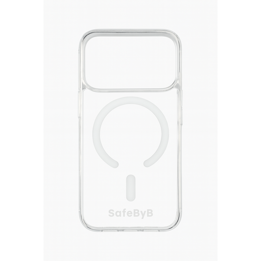 SafeByB iPhone 17 Pro Max MagSafe Hoes – Transparant - 123TelecomShop