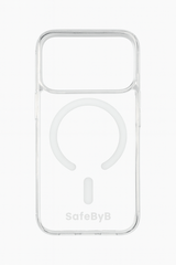 SafeByB iPhone 17 Pro Max MagSafe Hoes – Transparant - 123TelecomShop
