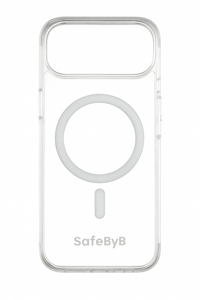 SafeByB iPhone Air MagSafe Hoes – Transparant - 123TelecomShop