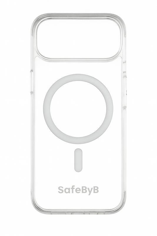 SafeByB iPhone Air MagSafe Hoes – Transparant - 123TelecomShop