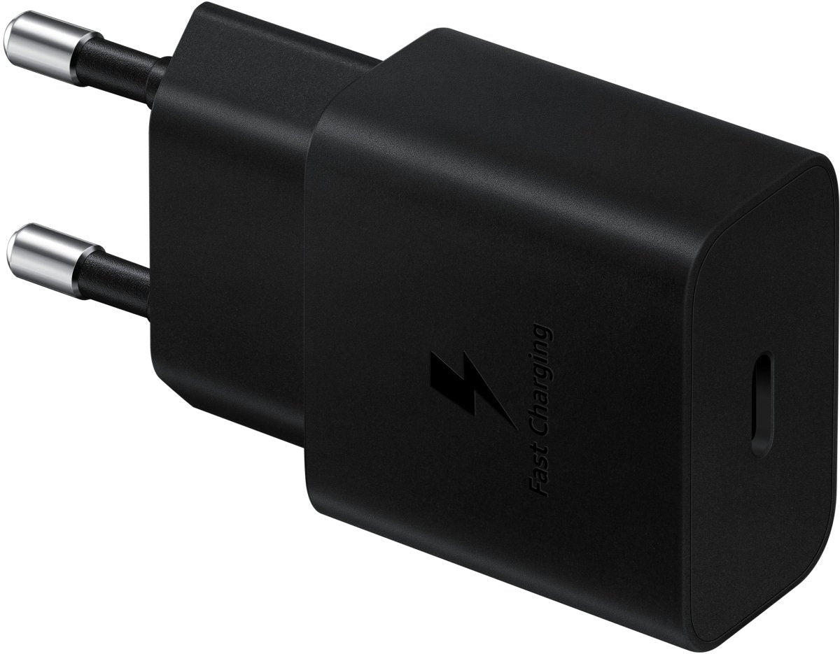 Samsung Ep-T1510Xbegeu Samsung Fast Charger Pd Power Adapter Incl. Usb-C Cable 15W Black - 123TelecomShop
