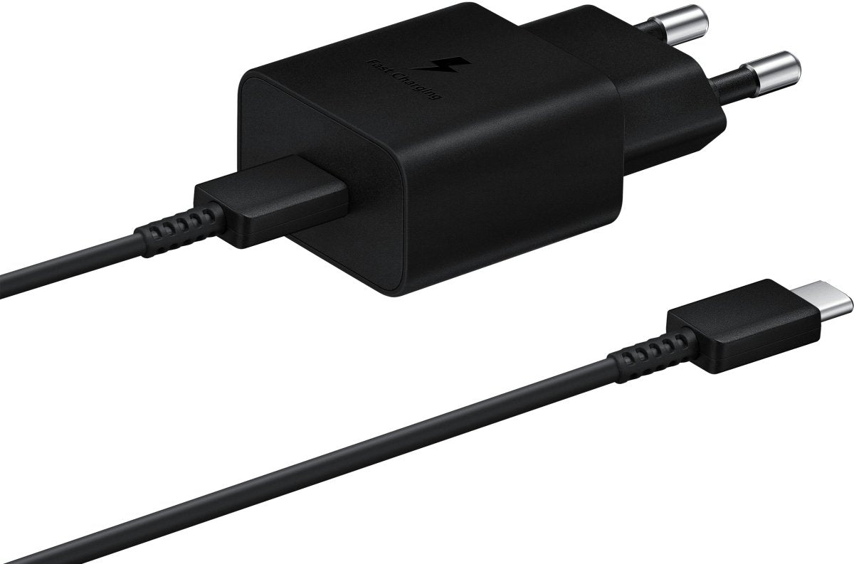 Samsung Ep-T1510Xbegeu Samsung Fast Charger Pd Power Adapter Incl. Usb-C Cable 15W Black - 123TelecomShop