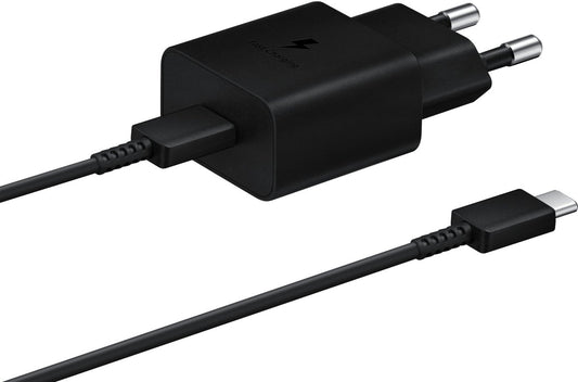 Samsung Ep-T1510Xbegeu Samsung Fast Charger Pd Power Adapter Incl. Usb-C Cable 15W Black - 123TelecomShop