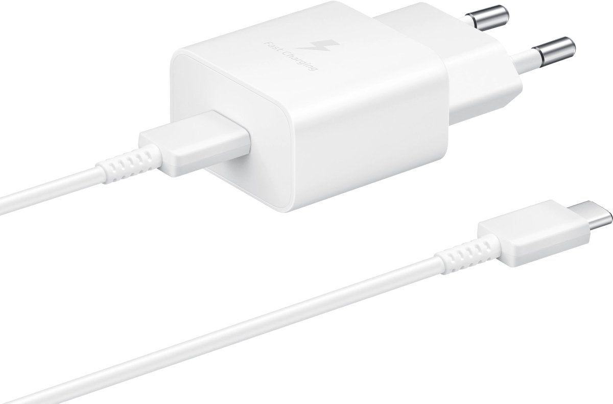 Samsung Ep-T1510Xwegeu Samsung Fast Charger Pd Power Adapter Incl. Usb-C Cable 15W White - 123TelecomShop