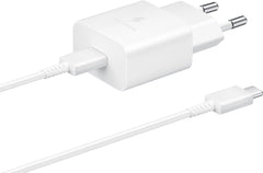 Samsung Ep-T1510Xwegeu Samsung Fast Charger Pd Power Adapter Incl. Usb-C Cable 15W White - 123TelecomShop