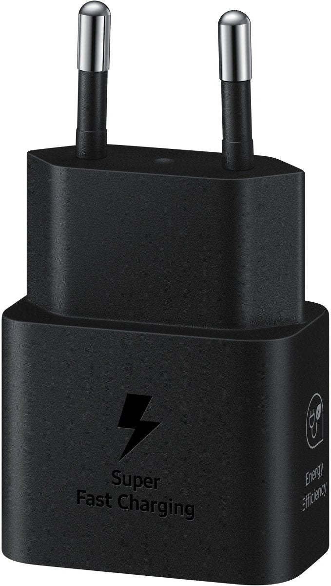 Samsung Ep-T2510Xbegeu Samsung Usb-C Pd Wall Charger 25W + Usb-C Cable Black - 123TelecomShop