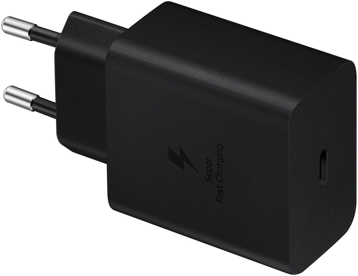 Samsung Ep-T4511Xbegeu Samsung Usb-C Pd Wall Charger 45W + Usb-C Cable Black - 123TelecomShop