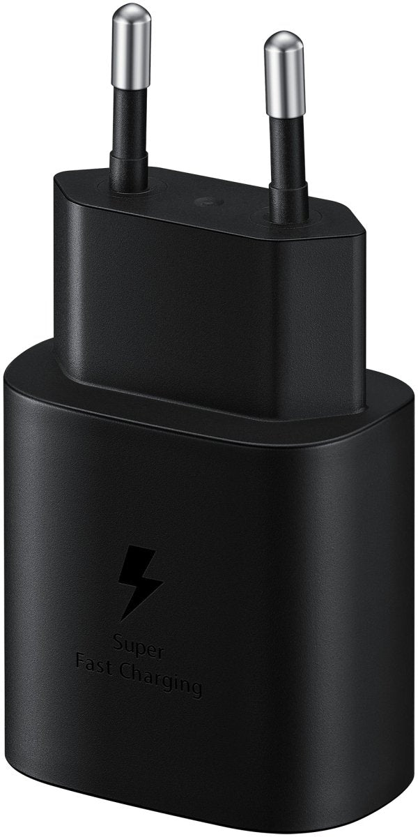 Samsung Ep-Ta800Xbegww Samsung Super Fast Pd Wall Charger Usb-C Incl. Usb-C Cable 25W Black Bulk - 123TelecomShop